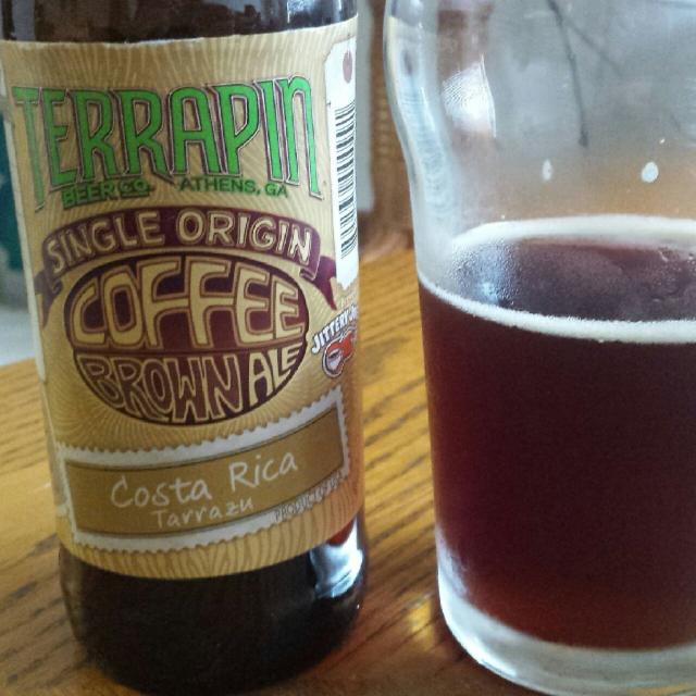 Single Origin Coffee Brown Ale - Costa Rica 6.1%, Terrapin Beer Company, United States