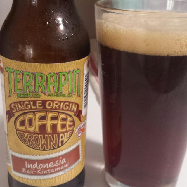 Single Origin Coffee Brown Ale - Indonesia 6.1%, Terrapin Beer Company, United States