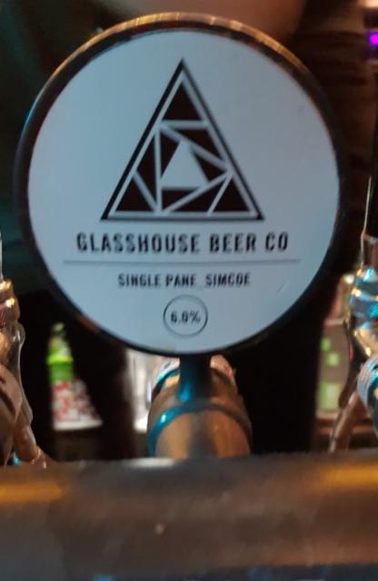 Single Pane Simcoe 6.0%, Glasshouse Beer Co., England