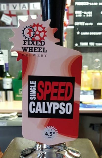 Single Speed - Calypso 4.5%, Fixed Wheel Brewery, United Kingdom