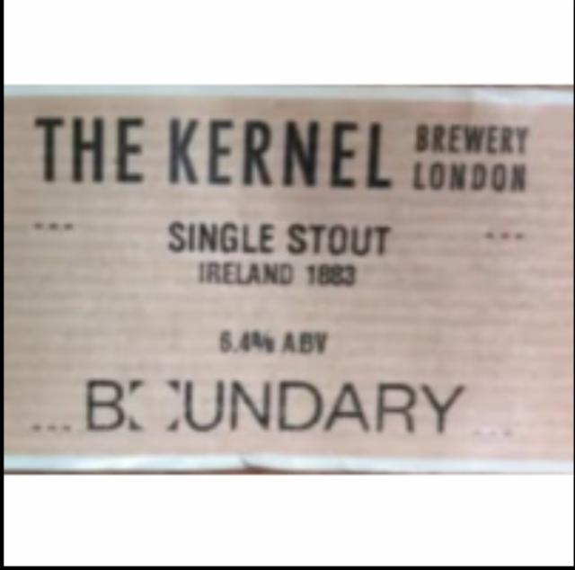 Single Stout Ireland 1883 6.4%, The Kernel Brewery, England