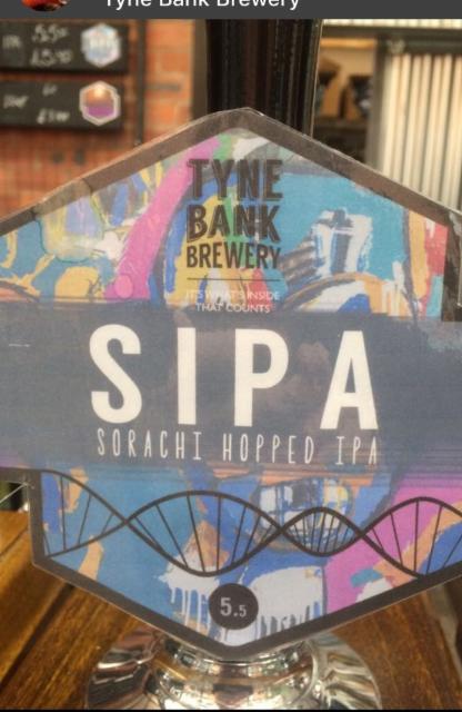 SIPA 5.5%, Tyne Bank Brewery, England