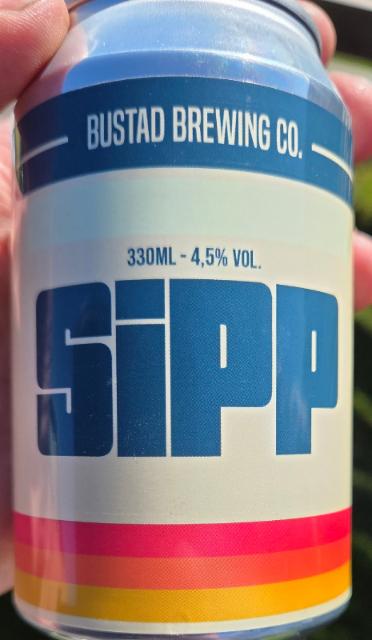 sipp 4.5%, Bustad Brewing, Sweden