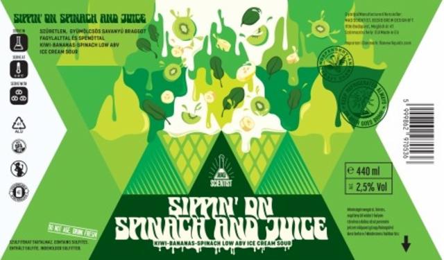 Sippin' On Spinach And Juice 2.5%, Mad Scientist, Hungary