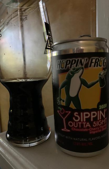 Sippin' Outta Sight Chocolate-Cherry Martini 12.6%, Hoppin' Frog Brewery, United States