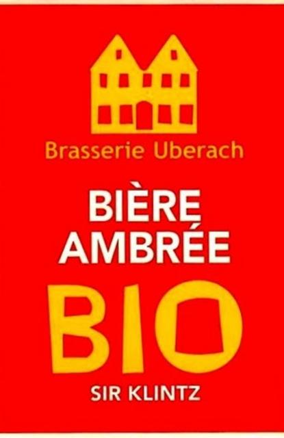 Sir Klintz Ambrée Bio 4.8%, Brasserie Uberach, France