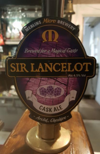 Sir Lancelot 4.5%, Merlin's Micro Brewery, England