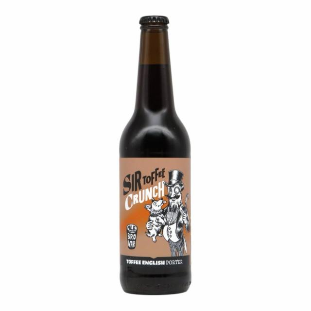 Sir Toffee Crunch Toffee English Porter 6.4%, AleBrowar, Poland