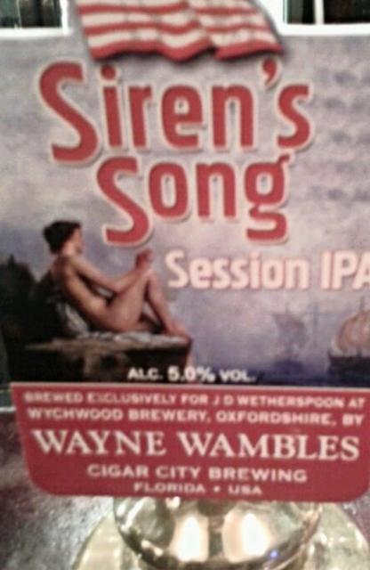 Siren's Song Session IPA 5.0%, Cigar City Brewing, United States