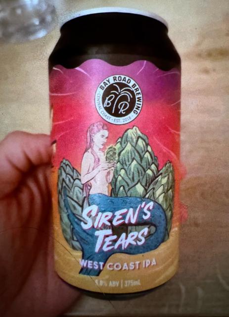 Siren's Tears 6.0%, Bay Road Brewing, Australia