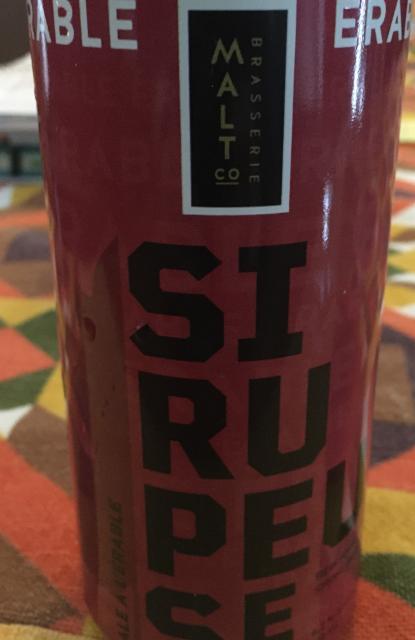 Sirupeuse 6.2%, Brasserie MaltCo, Canada