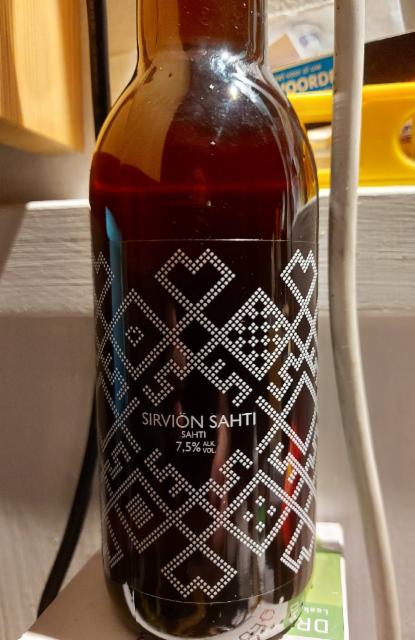Sirviön Sahti 7.5%, Haapala Brewery, Finland