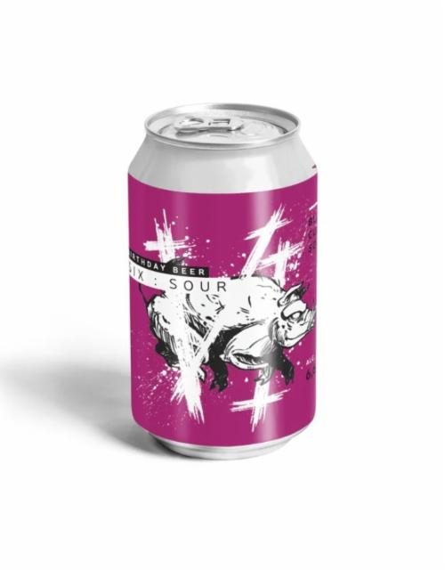 six blackcurrant sour 6.6%, La Source Beer Co., Belgium