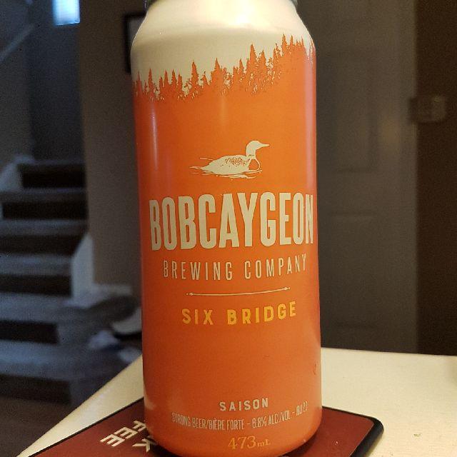 Six Bridge 6.8%, Bobcaygeon Brewing Company, Canada