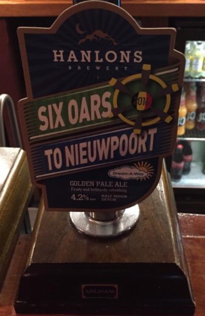 Six Oars To Nieuwpoort 4.2%, Hanlons Brewery, England