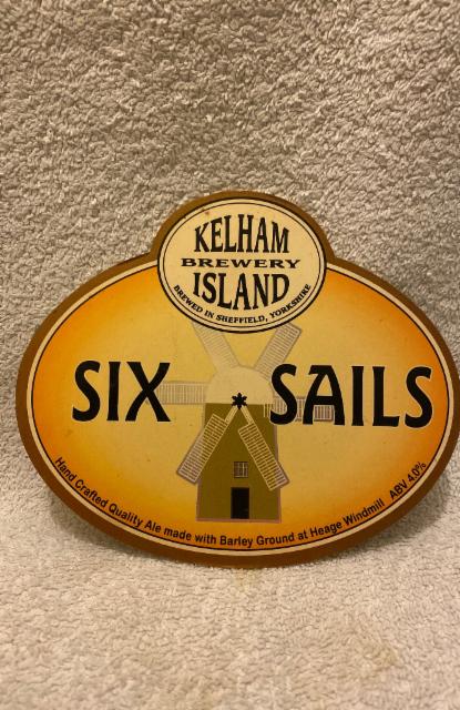 Six Sails 4.0%, Kelham Island Brewery, England