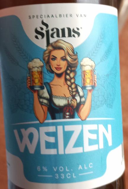 Sjans Weizen 6.0%, Brouwerij 't Meuleneind, Netherlands