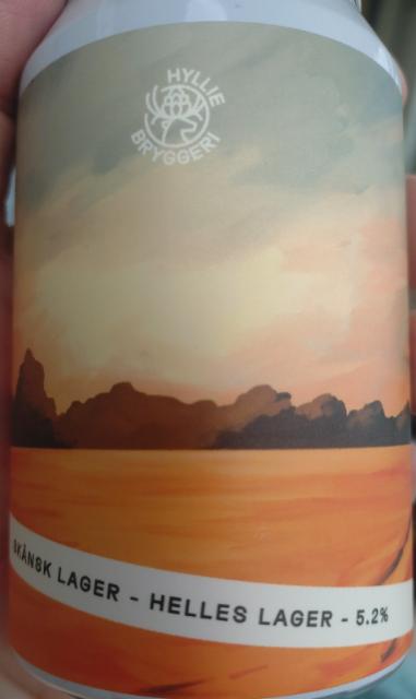 skånsk lager - helles lager 5.2%, Hyllie Bryggeri, Sweden