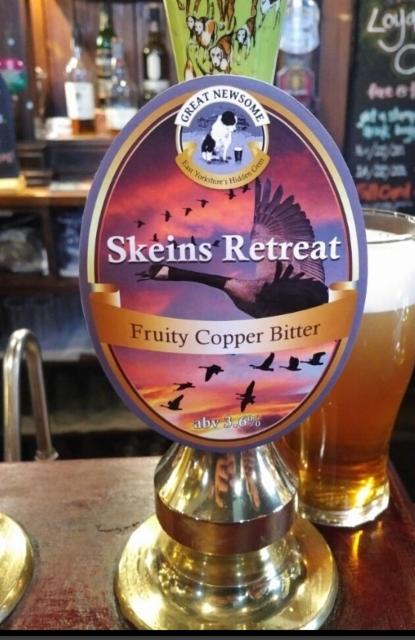 Skeins Retreat 3.6%, Great Newsome Brewer, England