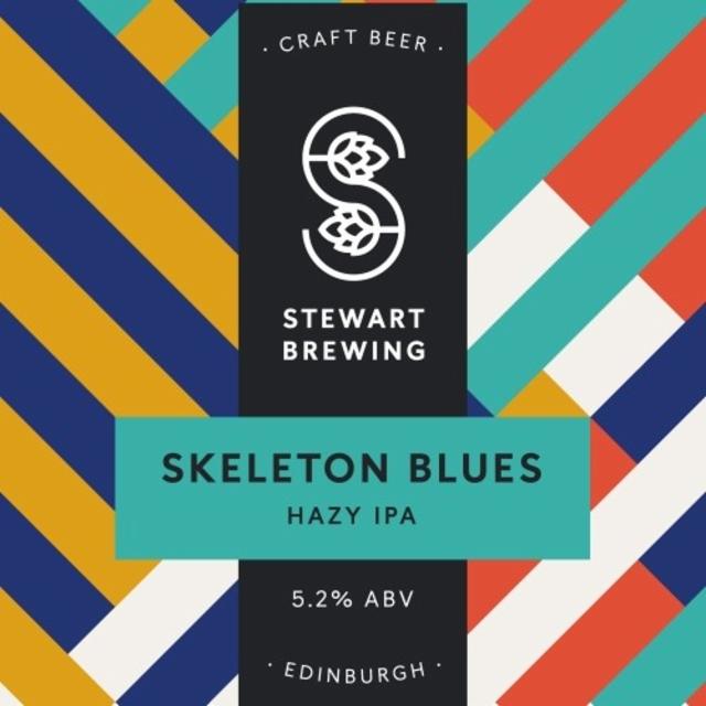 Skeleton Blues IPA 5.2%, Stewart Brewing, Scotland
