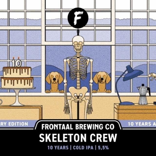 Skeleton Crew (10 Years) 5.5%, Brouwerij Frontaal, Netherlands