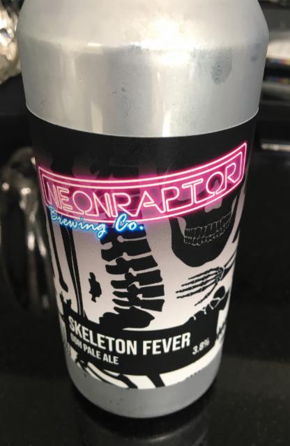 Skeleton Fever 3.8%, Neon Raptor Brewing Co., England