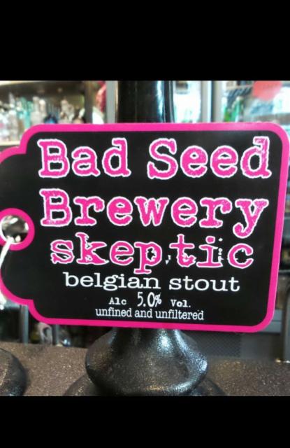 Skeptic 5.0%, Bad Seed Brewery, England