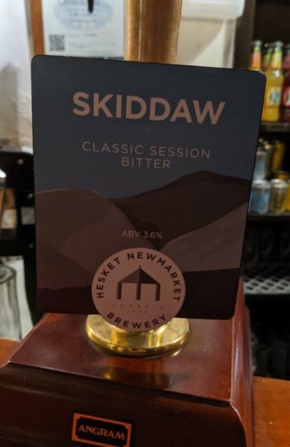 Skiddaw 3.6%, Hesket Newmarket Brewery, England