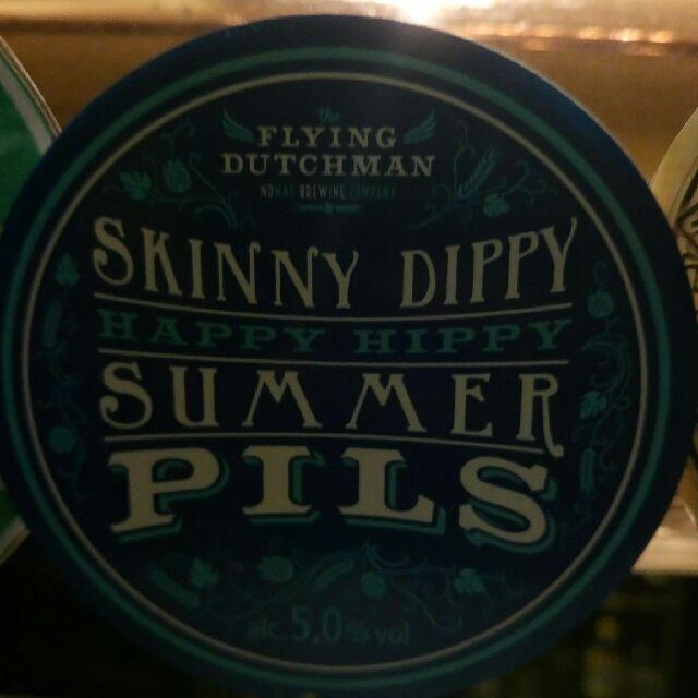 Skinny Dippy Happy Hippy Summer Pils 5.0%, The Flying Dutchman Nomad Brewing Company, Finland