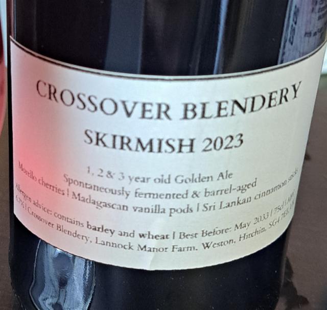 Skirmish (2023) 6.7%, Crossover Blendary, England