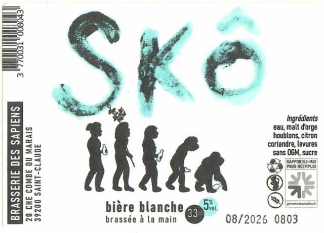 Skô, Brasserie Des Sapiens