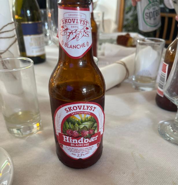 Skovlyst hindbær blanche 2.7%, Bryggeri Skovlyst, Denmark