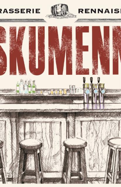 Skumenn Amber Ale 5.5%, Brasserie Skumenn, France