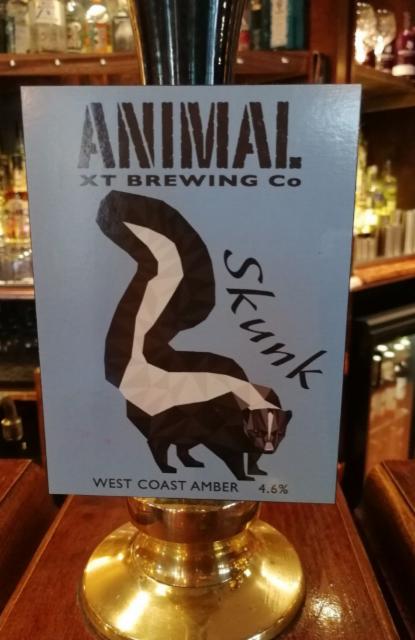 Skunk 4.6%, Animal Brewing Co., England