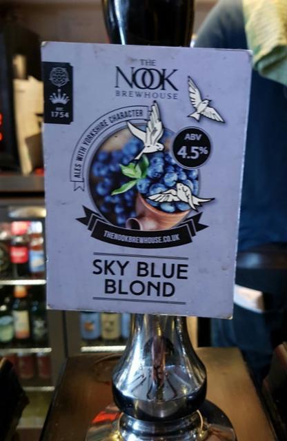 Sky Blue Blond 4.5%, The Nook Brewhouse, England
