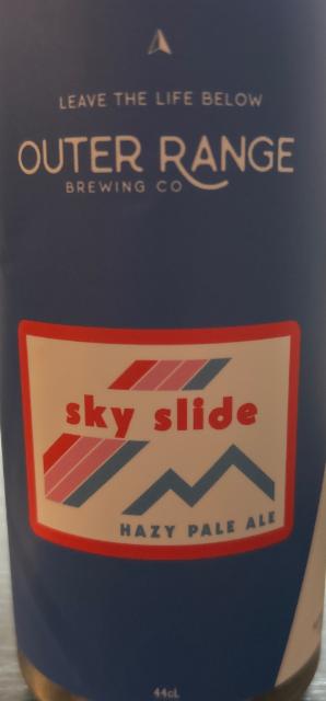 Sky slide 5.0%, Outer Range Brewing Co. (France), France