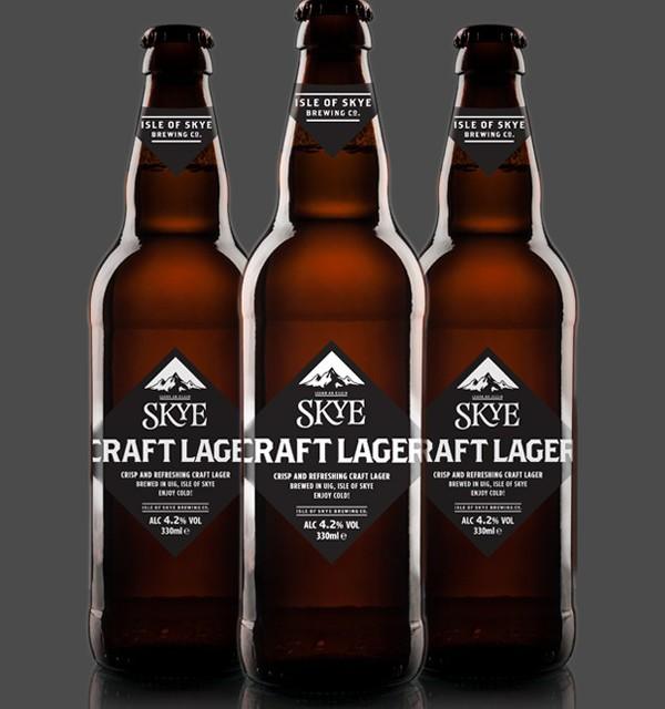 Skye Craft Lager 4.2%, Isle Of Skye Brewing Co, Scotland