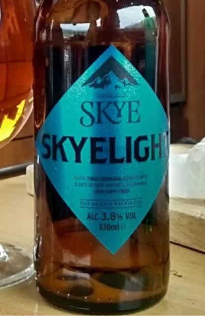 Skyelight 3.8%, Isle Of Skye Brewing Co, Scotland