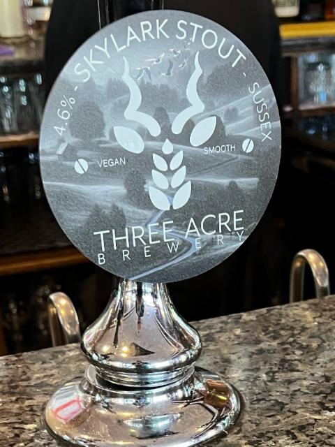 Skylark Stout, Three Acre Brewery