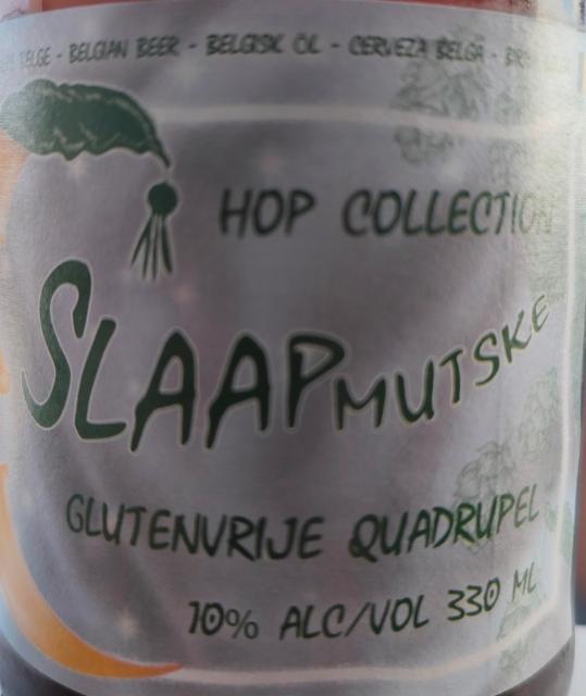 Hop Collection Glutenvrije Quadrupel 10.0%, Brouwerij Slaapmutske, Belgium