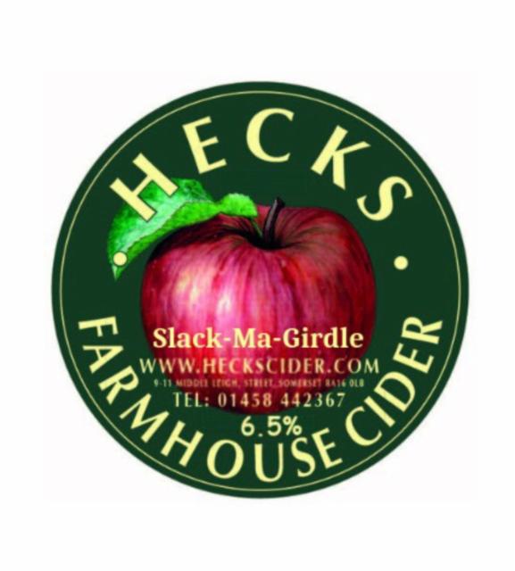 Slack-Ma-Girdle 6.5%, Hecks Farmhouse Cider Co., England