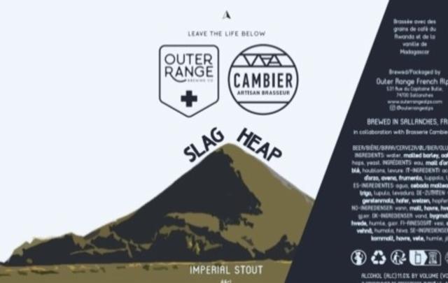 Slag Heap 11.0%, Outer Range Brewing Co. (France), France