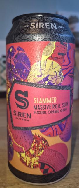Slammer massive p.o.g 6.0%, Siren Craft Brew, England