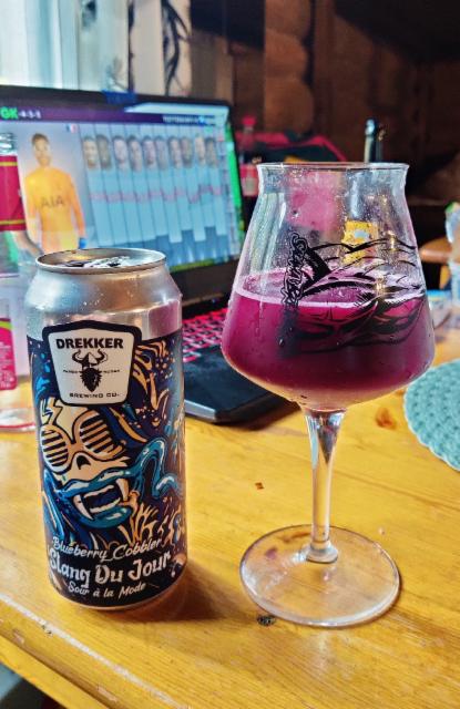 slang du jour blueberry cobbler 7.2%, Drekker Brewing Company, United States