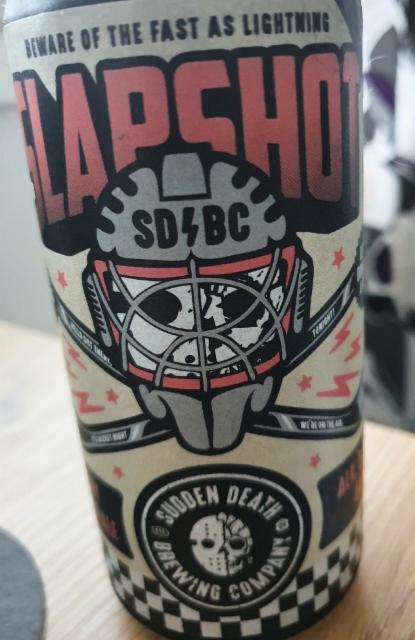 Slapshot 5.5%, Sudden Death Brewing Co., Germany