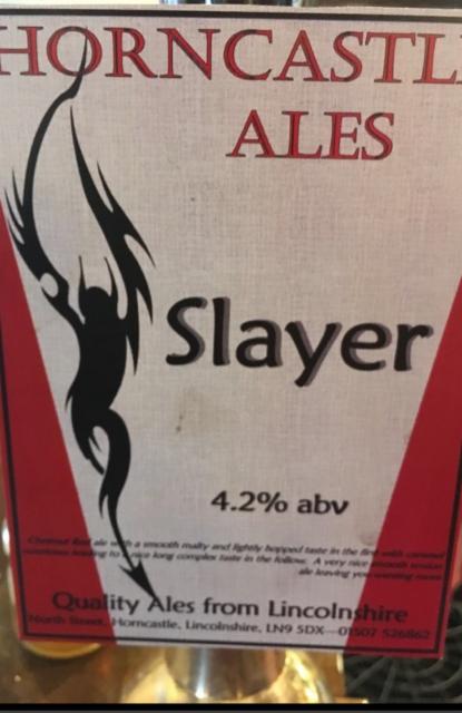 Slayer 4.2%, Horncastle Ales, England