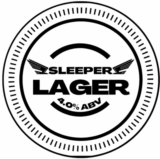 Sleeper Lager 4.0%, Lord's Brewing Co., England