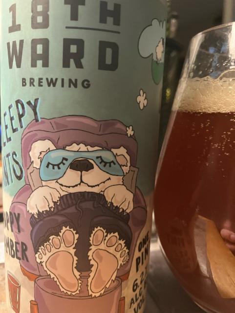 Sleepy Pants 6.2%, 18th Ward Brewing, United States