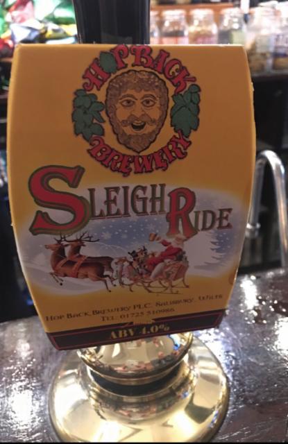 Sleigh Ride 4.0%, Hop Back Brewery, England