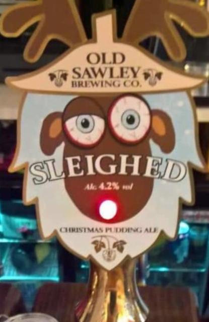 Sleighed 4.2%, Old Sawley Brewing Company, England